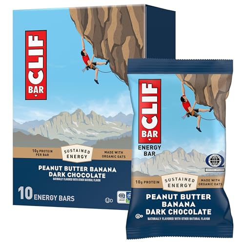 Boost Your Energy with CLIF BAR Organic Peanut Butter Banana Bars – 10 Pack Savings Deal!