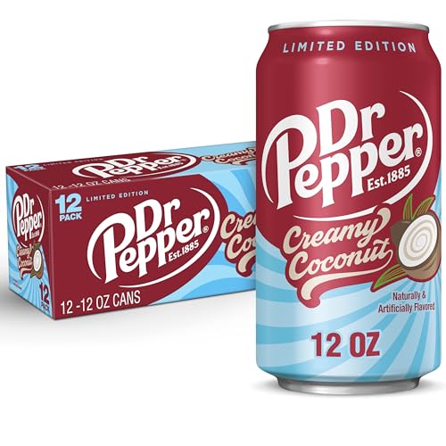 Grab 12-Pack Dr Pepper Creamy Coconut Soda – Unbeatable Savings!