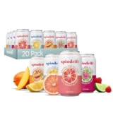 Save Big on Spindrift Sparkling Water Variety Pack – Real Fruit Flavor, Pack of 20